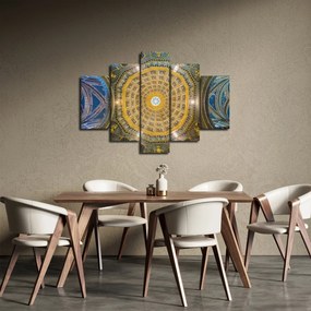 A Siena templom mennyezetének képe (150x105 cm)