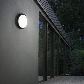 Ideal Lux - POLAR kültéri fali lámpatest 1xE27/23W/230V IP66 fekete