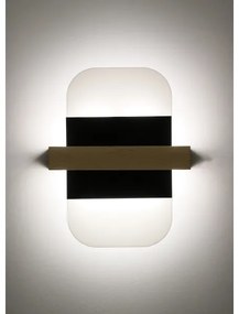 LED fali lámpa APRIL LED/6W/230V fehér/fekete