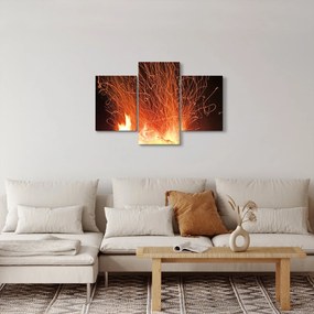 A tűz képe (90x60 cm)