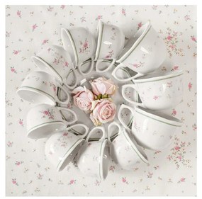 Nonna Rosa 2 db fehér porcelán bögre - Brandani