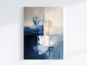 Poszter Absztrakt 3D Szerkezet Geometria Glett 75x100