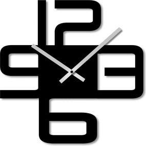 Falióra 60 cm Fa Falióra Fekete Nagy Számok Modern