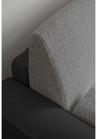 Sötétszürke kinyitható kanapé 237 cm Wilson – Miuform