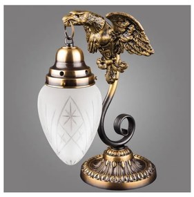 Kemar LSA25/M/P - OURO EAGLE asztali lámpa 1xE27/60W/230V