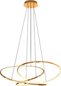 Zuma Line CHOLET MD7360-1A-3GT Függőlámpa 1x56W/LED 3000K 6600lm IP20