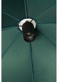 Petróleum színű függőlámpa textil búrával ø 40 cm Malacia – Light &amp; Living