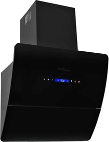 vidaXL fekete rozsdamentes acél fali páraelszívó 756 m³/h 60 cm