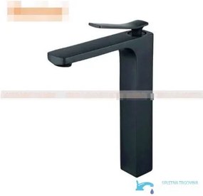 Álló mosdócsaptelep EYN CKB2241, egykaros, egylyukas kivitel fekete, matt fekete és sötétszürke felülettel — 30,5 cm