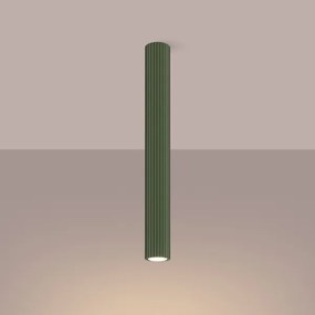 Sollux SL.1610 - Spotlámpa KARBON 1xGU10/10W/230V 60 cm zöld