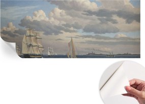 Öntapadós tapéta Fali furnér 3D hatás Tengeri kaland 250x104 cm