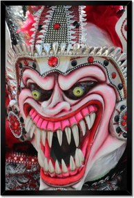 Poszterek keretben 40x60 Velence farsangi maszk