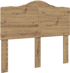 vidaXL Fejtámla Artisan tölgy 135 cm Faanyag