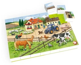 Élet a farmon puzzle gyerekekek - Hubelino