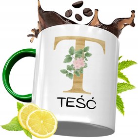 Zöld Bögre Apósnak Születésnapi Ajándéknak, fényképes nyomattal