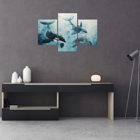 Kép - Víz alatti festmény (90x60 cm)