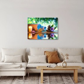 Üveg kép - Relaxáló masszázs festés (70x50 cm)