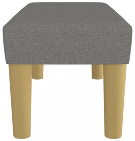 sötétszürke szövet pad 70 x 30 x 30 cm