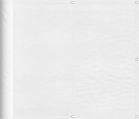 vidaXL fehér 100% oxford poliészter erkélyparaván 90 x 800 cm