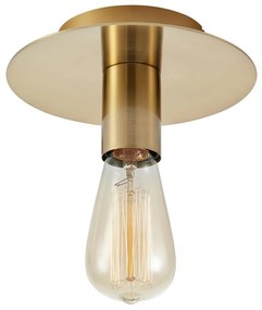 Markslöjd 108541 - Mennyezeti lámpa PIATTO 1xE27/40W/230V arany