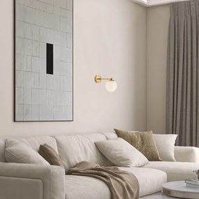 Rabalux 71081 - Fali lámpa KIARA 1xE27/35W/230V arany