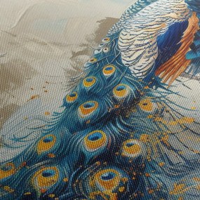 Kép - Páva, festmény (120x50 cm)