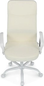 KA-W3109 bézs szövet irodai szék hinta mechanizmussal