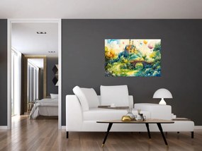 Kép - Mesebeli kastély (90x60 cm)