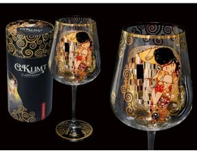 H.C.841-3701 Talpas üvegpohár 28cm,800ml,Klimt:The Kiss