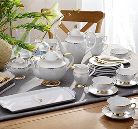 Teaszerviz 6 fő részére 23 el. Astra Királykék Ćmielów