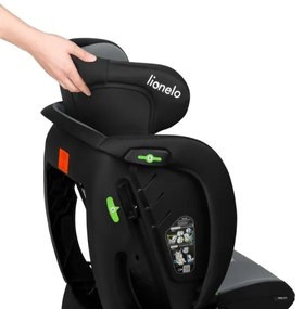 Lionelo - IZZY i-Size autósülés 40-150 cm fekete-szürke