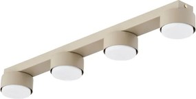 Brilagi - LED RGB dimmelhető beépíthető spotlámpa MONO 4xGX53/14W/230V Wi-Fi Tuya bézs