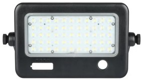 LED állítható fényerőjű napelemes reflektor szenzorral LED/10W/3,7V 4000K IP65 +