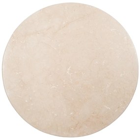 Kerek étkezőasztal márvány asztallappal ø 120 cm – Ixia