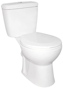Niagara Duo monoblokkos rimless WC hátsó kifolyással ülőkével