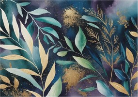 Fotótapéta Flizelin Dekoratív Hálószoba Botanikus levelek 208x146