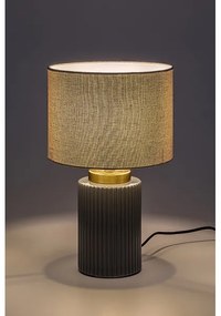 Rabalux 74045 - Asztali lámpa GLOVY 1xE14/40W/230V szürke