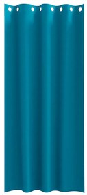 Függönyök függönyökkel 2 pcs Türkiz Poliészter