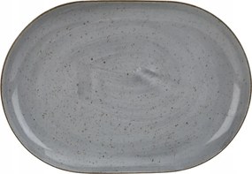Ovális tál 33cm Boss Grey