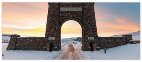 A kapu képe, Yellowstone (120x50 cm)