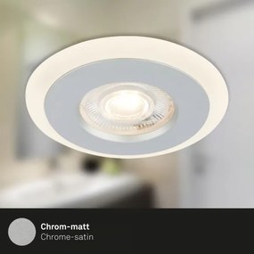 Briloner 7039034-SZETT 3xLED Fürdőszobai beépíthető mennyezeti lámpa 3xLED/5W/230V IP44 matt króm