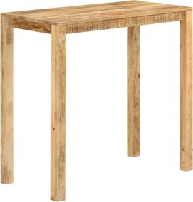 vidaXL tömör mangófa bárasztal 112 x 55 x 108 cm