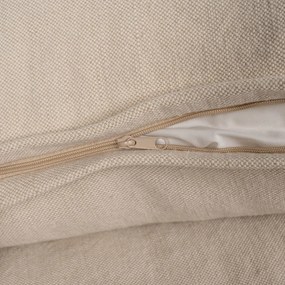 Krémszínű len kanapé 210 cm – Ixia