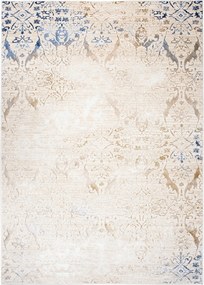 Hera Szőnyeg 160x230 Stílusos Modern Divatos Fényes Krém Bézs blue w13