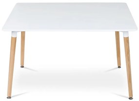 Étkezőasztal 120×80 cm, MDF, Fehér. DT-304 WT