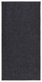 antracitszürke koszfogó futószőnyeg 100 x 200 cm