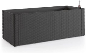 STEFANPLAST Öntöződoboz Natural Deluxe 90 l, antracit