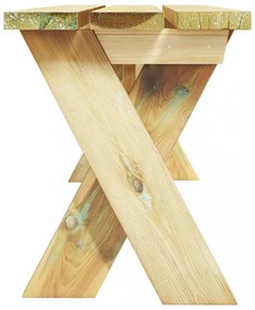 impregnált fenyőfa kerti pad 110 cm