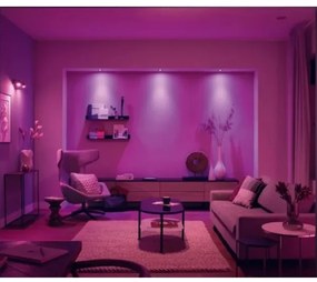 Philips - KÉSZLET 3x LED RGB Dimmelhető beépíthető lámpa Hue 1xGU10/5,7W/230V