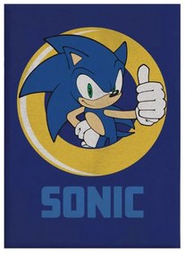 Sonic a sündisznó Yes polár takaró 100x140cm